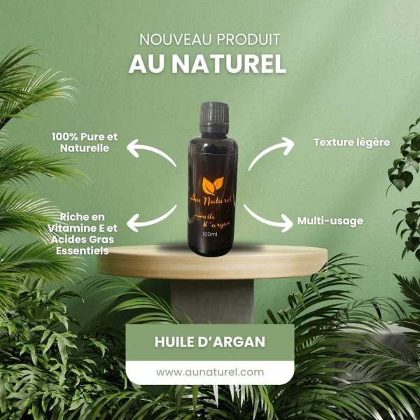 Huile d'argan bio